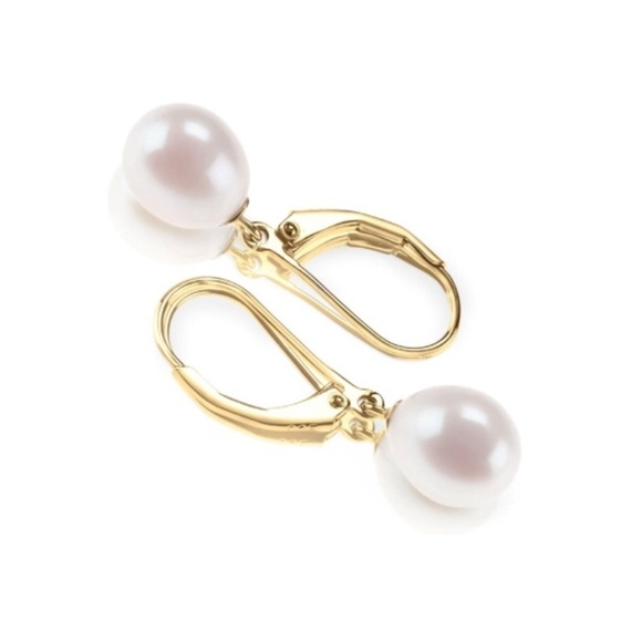 Pearl Earrings for Women AAA+ Cultured Pearl Earrings Dangle Pearl for G… - Picture 3 of 4